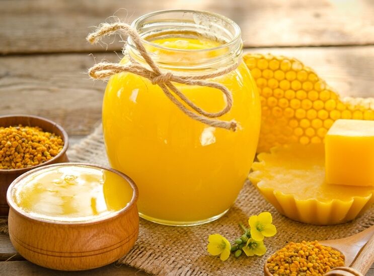 Produits d'apiculture pour la puissance